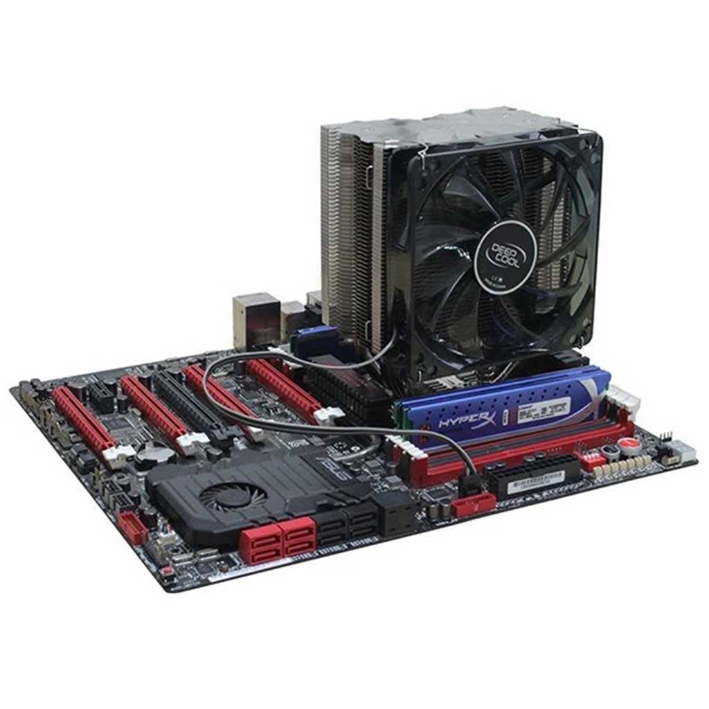 سیستم خنک کننده بادی دیپ کول مدل ICE BLADE PRO V2.0-سیستم خنک‌کننده بادی DeepCool ICE BLADE PRO V2.0 خنک‌کاری قدرتمند و مطمئن برای پردازنده‌های دسکتاپ سیستم خنک‌کننده بادی DeepCool ICE BLADE PRO V2.0 یکی از خنک‌کننده‌های برجسته برند دیپ‌کول (DeepCool) است که با طراحی Tower (برجی)، عملکرد حرارتی خوب  ...