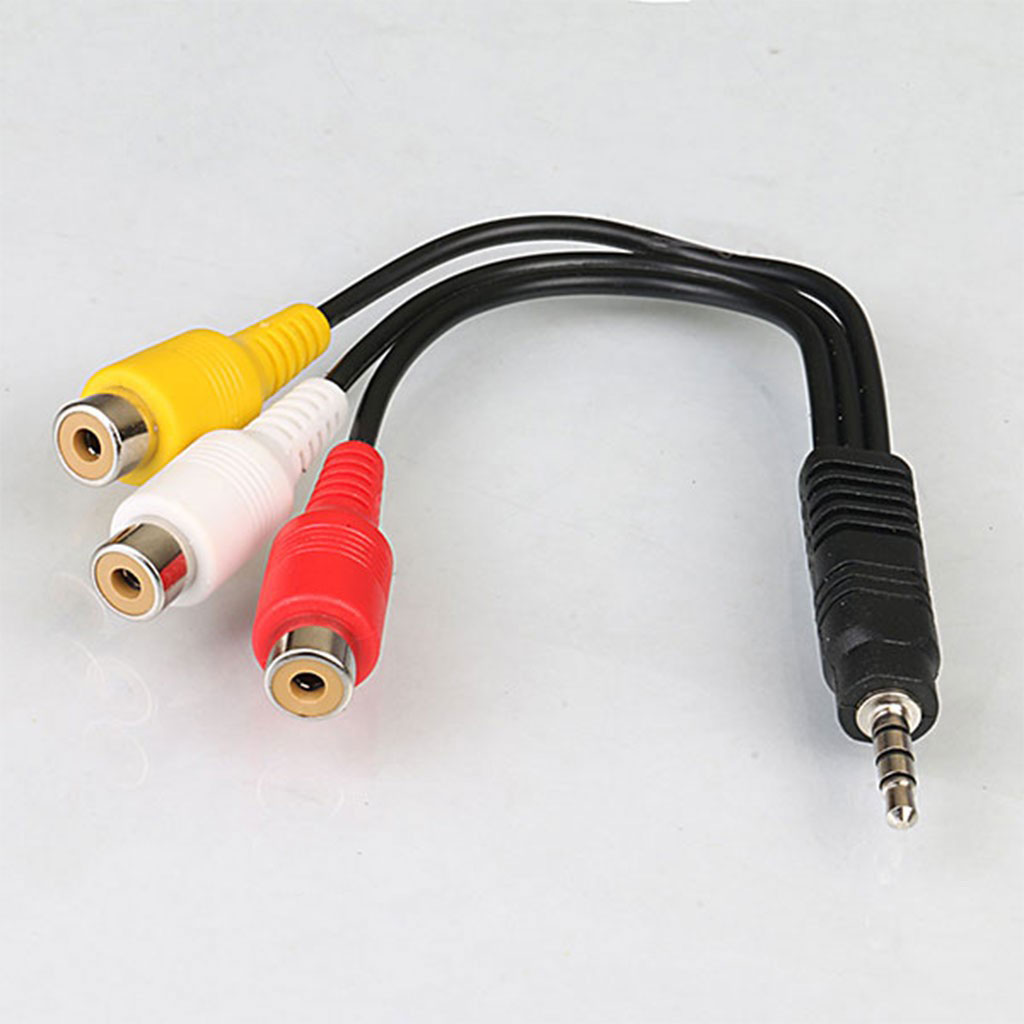 کابل تبدیل AUX به 3 RCA-کابل تبدیل AUX به 3 RCA چیست؟ کابل تبدیل AUX به 3 RCA کابلی است که یک سر آن جک ۳.۵ میلی‌متری AUX و سر دیگر آن سه فیش RCA (قرمز، سفید و زرد) دارد. این کابل برای انتقال صدا و تصویر آنالوگ از دستگاه‌های دارای خروجی AUX به دستگاه‌های دارای ورودی RCA استفاده می‌شود. کاربرد کابل AU ...