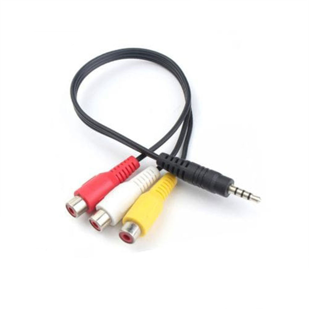 کابل تبدیل AUX به 3 RCA-کابل تبدیل AUX به 3 RCA چیست؟ کابل تبدیل AUX به 3 RCA کابلی است که یک سر آن جک ۳.۵ میلی‌متری AUX و سر دیگر آن سه فیش RCA (قرمز، سفید و زرد) دارد. این کابل برای انتقال صدا و تصویر آنالوگ از دستگاه‌های دارای خروجی AUX به دستگاه‌های دارای ورودی RCA استفاده می‌شود. کاربرد کابل AU ...