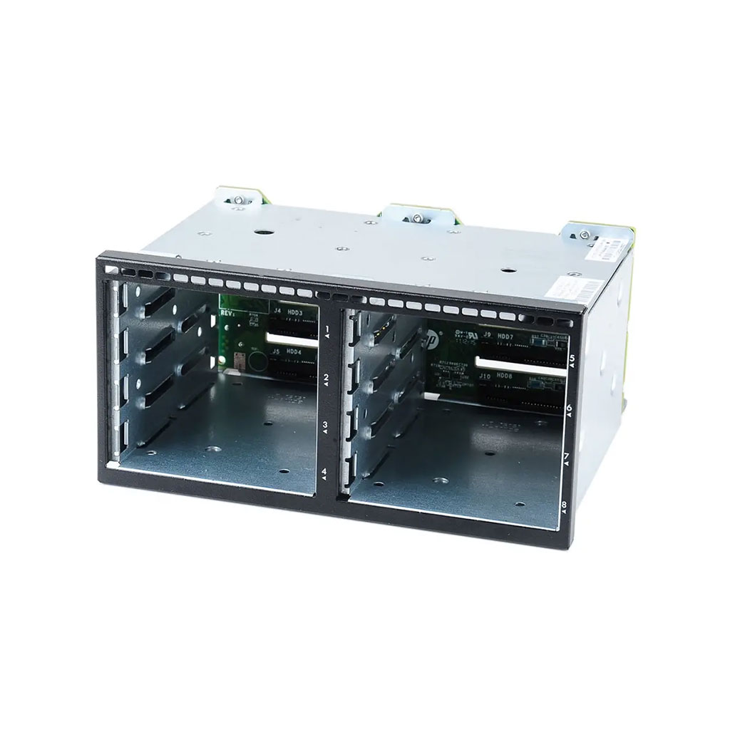 کیج هارد سرور اچ پی مدل 380385 gen8 8sff-کیج هارد سرور اچ‌پی مدل 380/385 Gen8 8SFF افزایش ظرفیت و انعطاف‌پذیری ذخیره‌سازی در سرورهای HPE کیج هارد سرور HPE ProLiant DL380 / DL385 Gen8 8SFF یکی از قطعات کلیدی برای ارتقاء فضای ذخیره‌سازی در سرورهای نسل هشتم اچ‌پی محسوب می‌شود. این قطعه امکان نصب ۸ عدد  ...